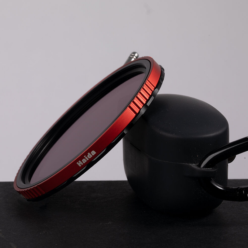 HD478177 - HAIDA PRO II C-POL + VARIABLE ND FILTER 3-7 STOP 77MM