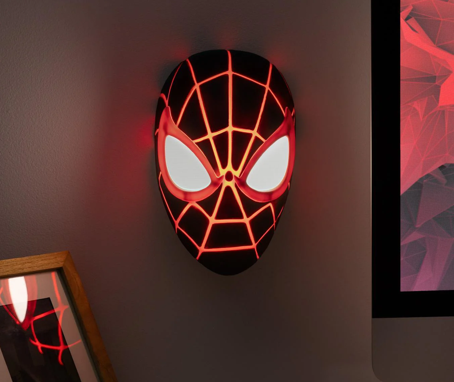 Paladone Lights PSMMML - Spiderman Miles Morales Maskenleuchte