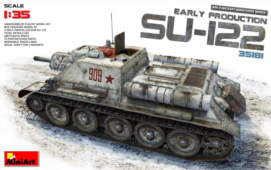 Miniart 2-35181 - MINIART 1/35 SU-122 EARLY