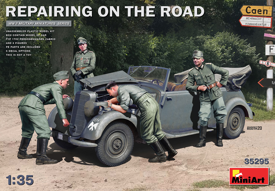 Miniart 2-35295 - MINIART 1/35 REPAIRING THE ROAD