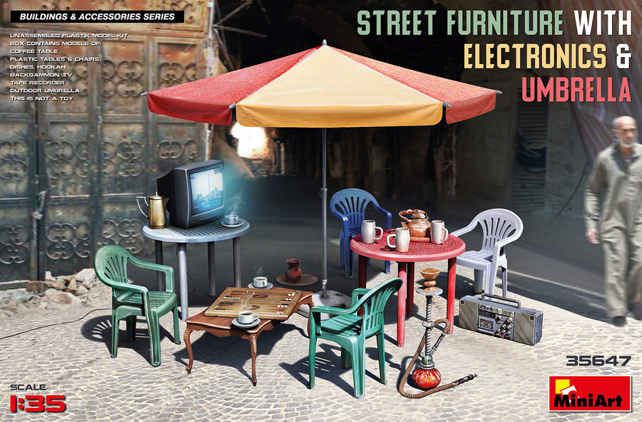 Miniart 2-35647 - MINIART 1/35 STREET FURNITURE