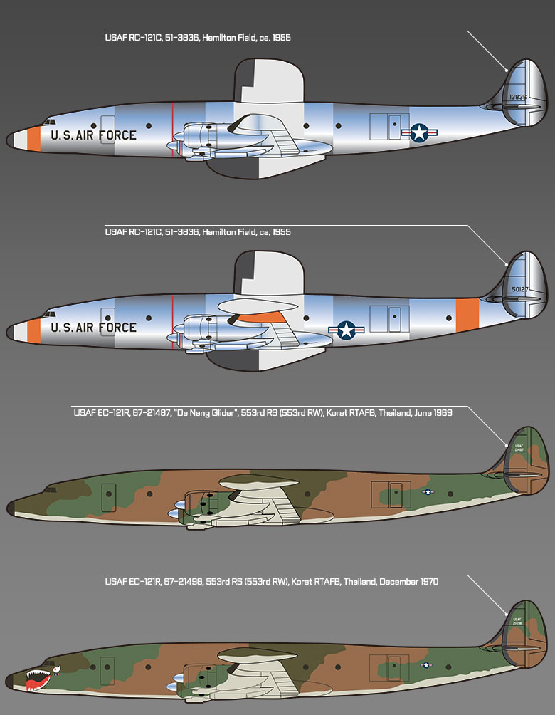 Academy 9-12637 - ACADEMY 1/144 USAF EC-121 WARNING STAR