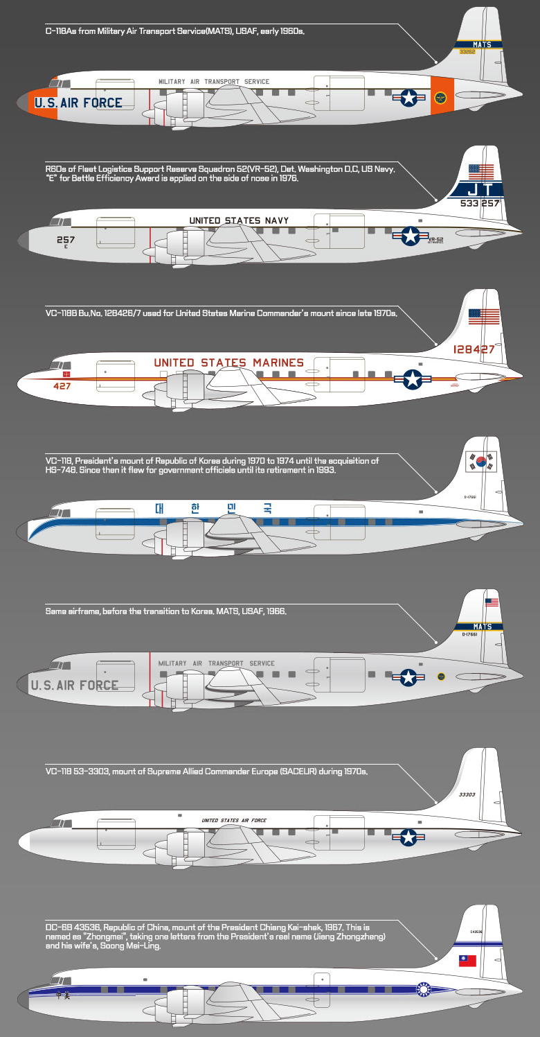 Academy 9-12634 - ACADEMY 1/144 USAF C-118 LIFTMASTER