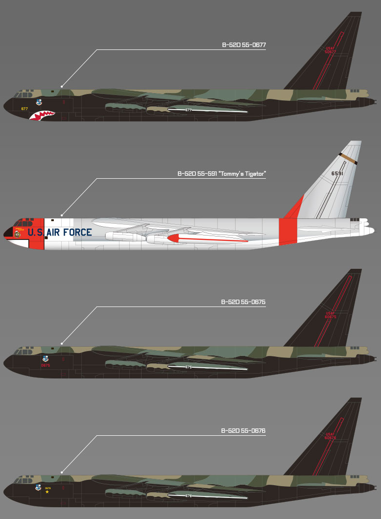 Academy 9-12632 - ACADEMY 1/144 B-52D STRATOFORTRESS