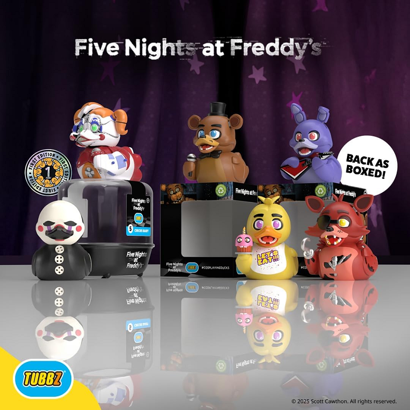 NS5444 - FNAF Tubbz BOXED Foxy 5056280463559