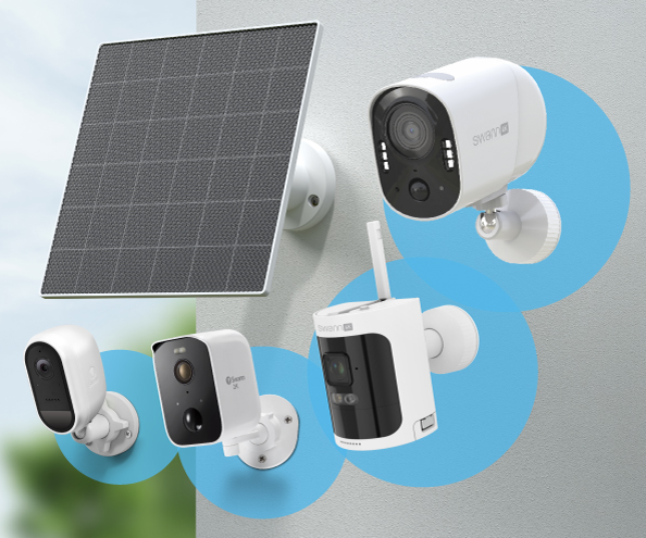 SWIFI-SOLAR5-GL - Swann Solar Charging Panel for Wire-Free Cameras