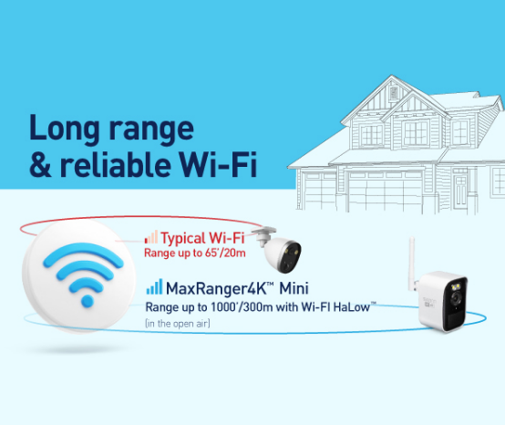 SWNVK-MRMINISD3-AU - Swann MaxRanger4K Mini Wireless Security System / Base Station / 32GB / 3x MINICAM 4K Cam