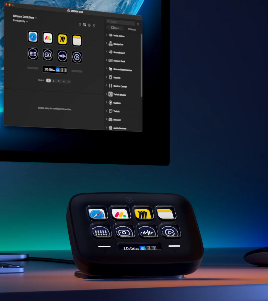 ELGTO 10GBJ9911 - ELGATO STREAM DECK NEO - BLACK