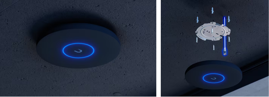 U7-Pro-XGS-B - Ubiquiti UniFi U7 Pro XGS Black Ceiling-mounted 8-stream WiFi 7 Access Point