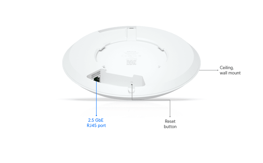 Ubiquiti U7-LR - UniFi WiFi 7 4.3Gbps Long-Range Access Point 2.5 GbE