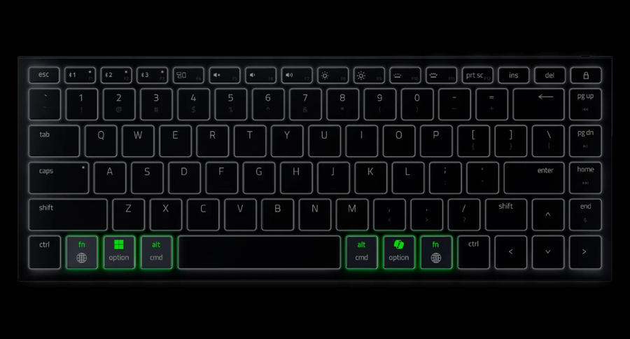 RZ03-02360100-R3M1 - RAZER JORO PORTABLE KEYBOARD - US LAYOUT - FRML