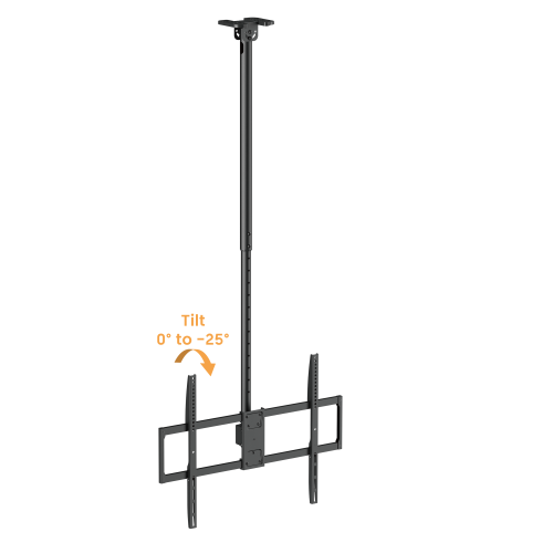BRATECK PLB-CE1568L - 50''-100'''' Ceiling Mount Heavy-Duty Bracket for Large TVs. Max Laod: 80Kgs VESA