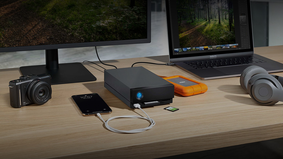 Seagate STHS24000800 - LACIE 1BIG DOCK 24TB 3.5IN 2XTHB3 USB3.1