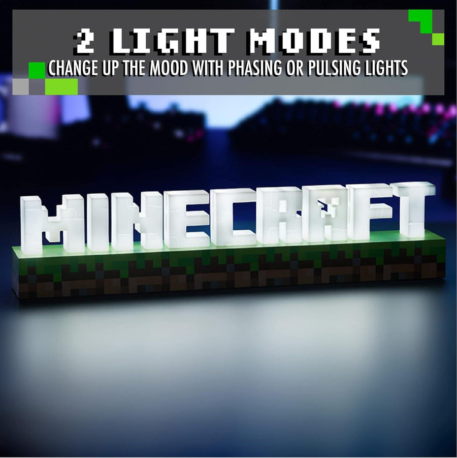 Paladone Lights PMLL - Minecraft Logo Leuchte