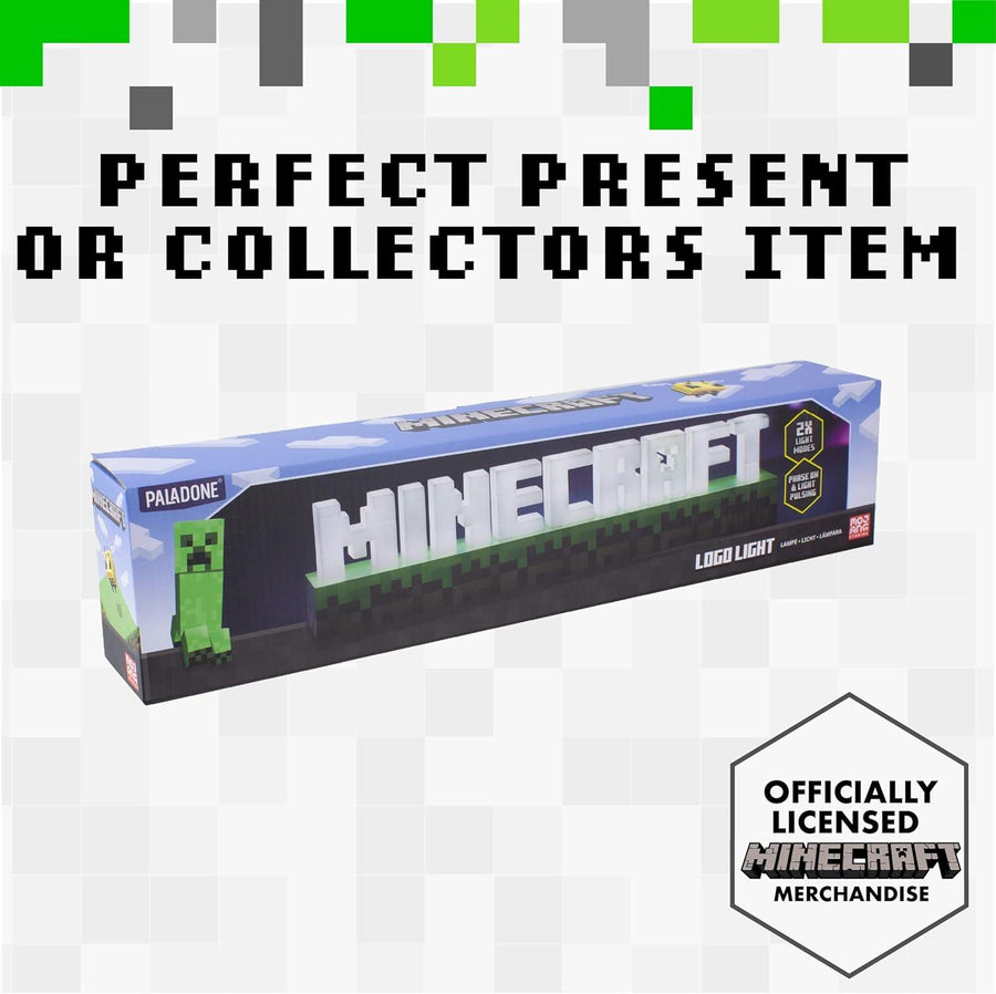 Paladone Lights PMLL - Minecraft Logo Leuchte