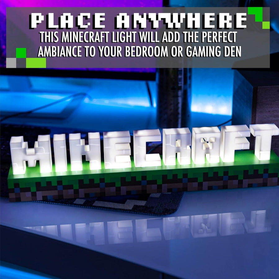 Paladone Lights PMLL - Minecraft Logo Leuchte