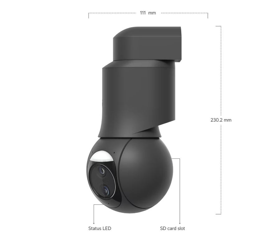 UVC-G6-PTZ-B - Ubiquiti UniFi Protect G6 PTZ Black 4K PoE+ Dual-Lens Camera with Multi-TOPS AI Engine and 10x Hybrid Zoom
