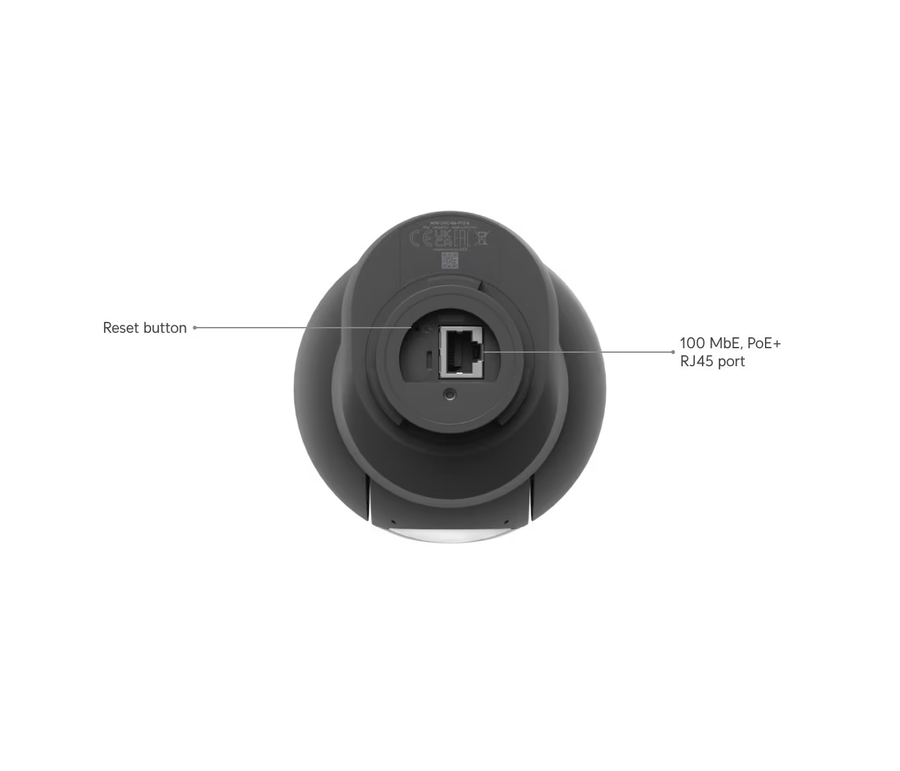 UVC-G6-PTZ-B - Ubiquiti UniFi Protect G6 PTZ Black 4K PoE+ Dual-Lens Camera with Multi-TOPS AI Engine and 10x Hybrid Zoom