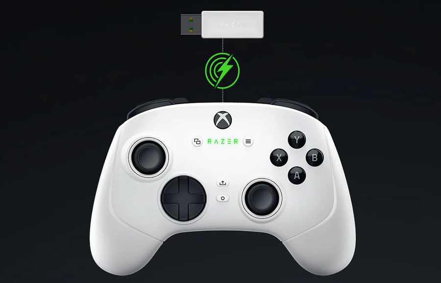 RZ06-05200200-R3M1 - RAZER WOLVERINE V3 PRO - WIRELESS GAMING CONTROLLER FOR XBOX SERIES XS & PC - WHITE - FRML PACKAGING