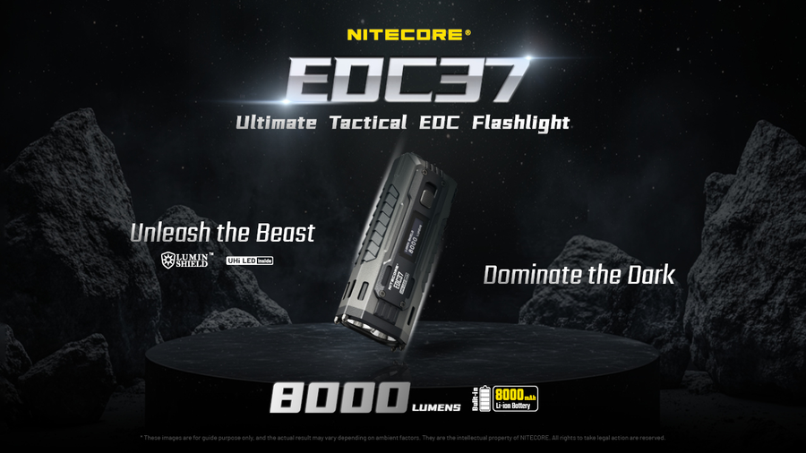 EDC37 - NITECORE EDC37 8000 LUMEN EDC TORCH