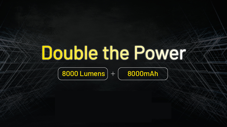 EDC37 - NITECORE EDC37 8000 LUMEN EDC TORCH