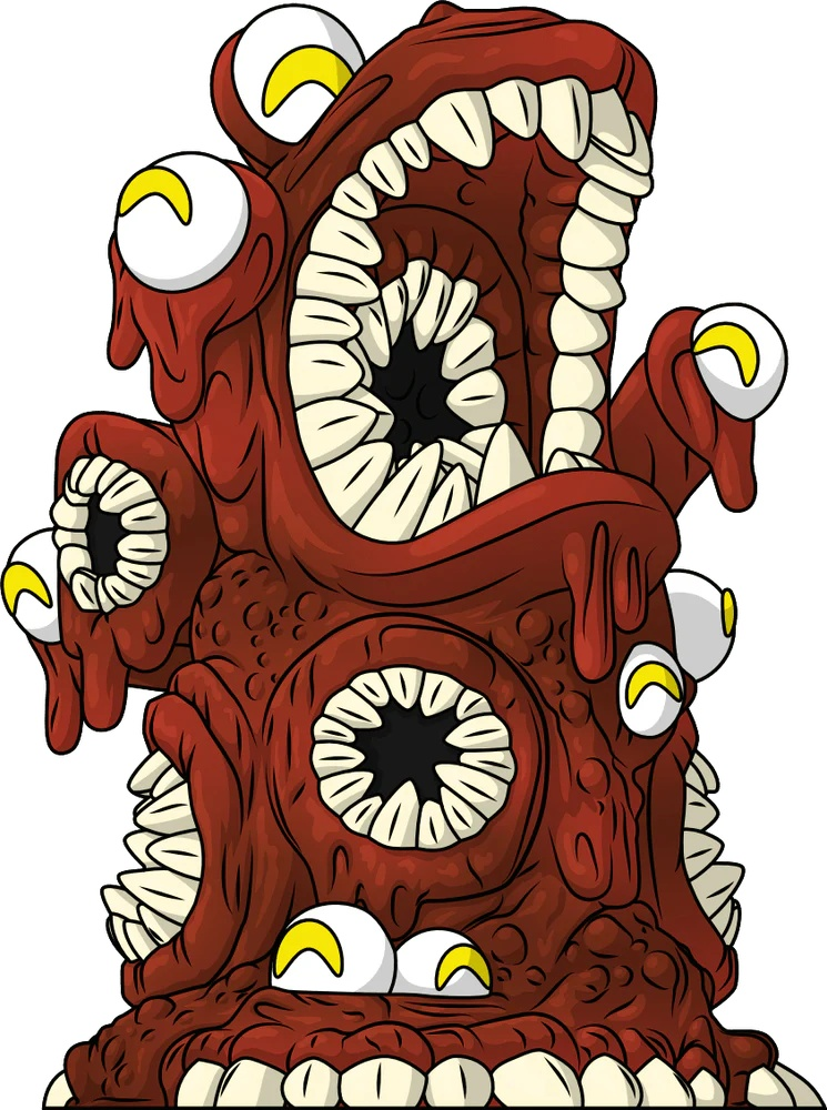 YOUTOOZ YT-810140788023 - YT: GIBBERING MOUTHER VINYL