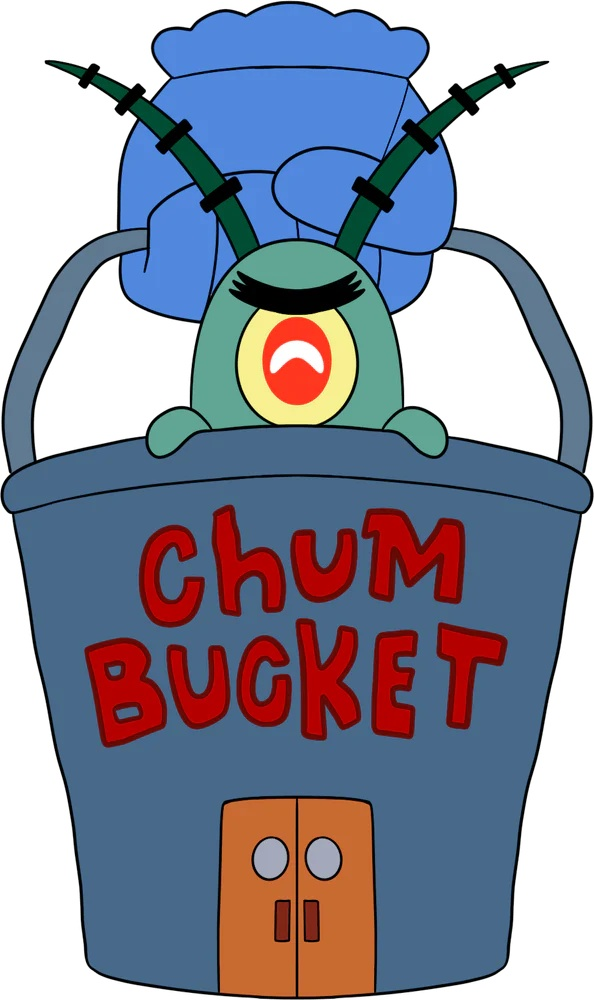 YOUTOOZ YT-810140783332 - YT: PLANKTON CHUMBUCKET PLÜSCH (22,86 cm)