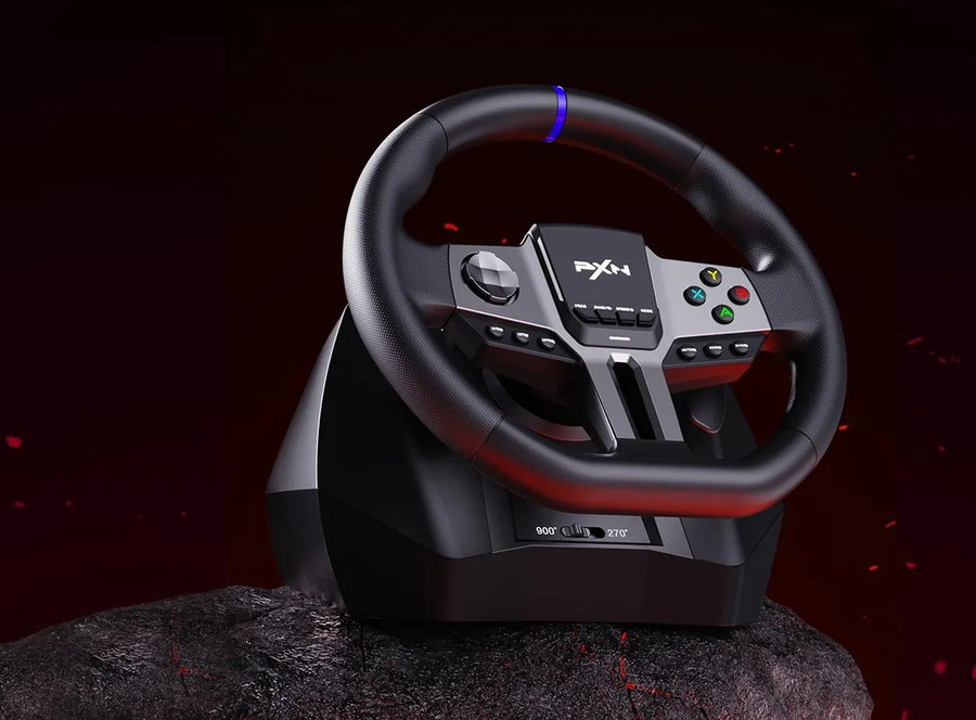 PXN-V9 GEN 2 - PXN V9 Gen2 Premium Steering Wheel Black