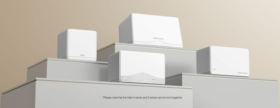 TP-Link HALO H27BE(2-PACK) - Mercusys Halo H27BE Wi-Fi 7 Mesh BE3600 2.5GbE - Twin Pack