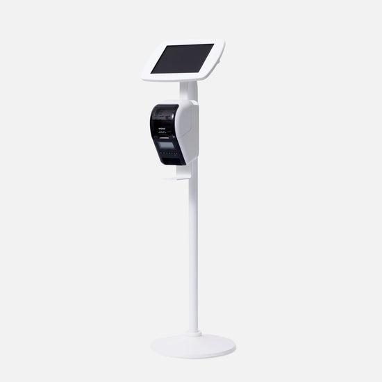 BP-FST/PRNT112-EEW - Bouncepad Floorstand + Brother Printer Bracket - iPad