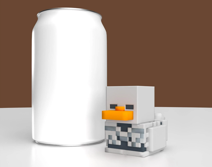 NS5279 - Minecraft Tubbz MINI Skelett