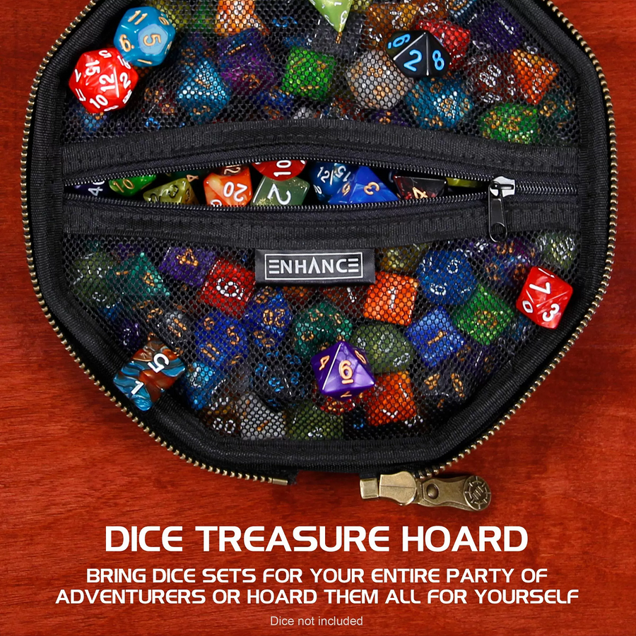 ENTTCED100BKEW - Enhance Tabletop Würfelkoffer - Schwarz