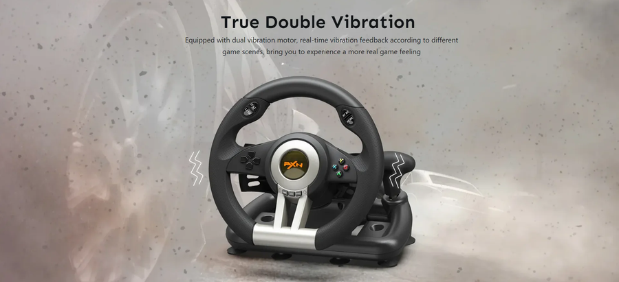 PXN-V3PROB - PXN V3Pro Game Steering Wheel Black