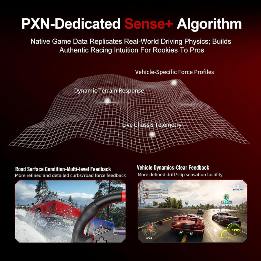 PXN VD4 BUNDLE F - PXN VD4 Bundle F 4nm Direct Drive Racing Bundle
