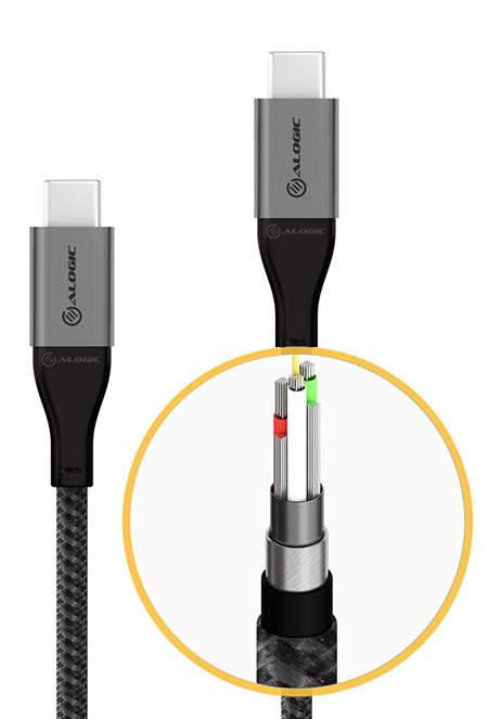 ULCC2030-SGR - ALOGIC Super Ultra USB 2.0 USB-C to USB-