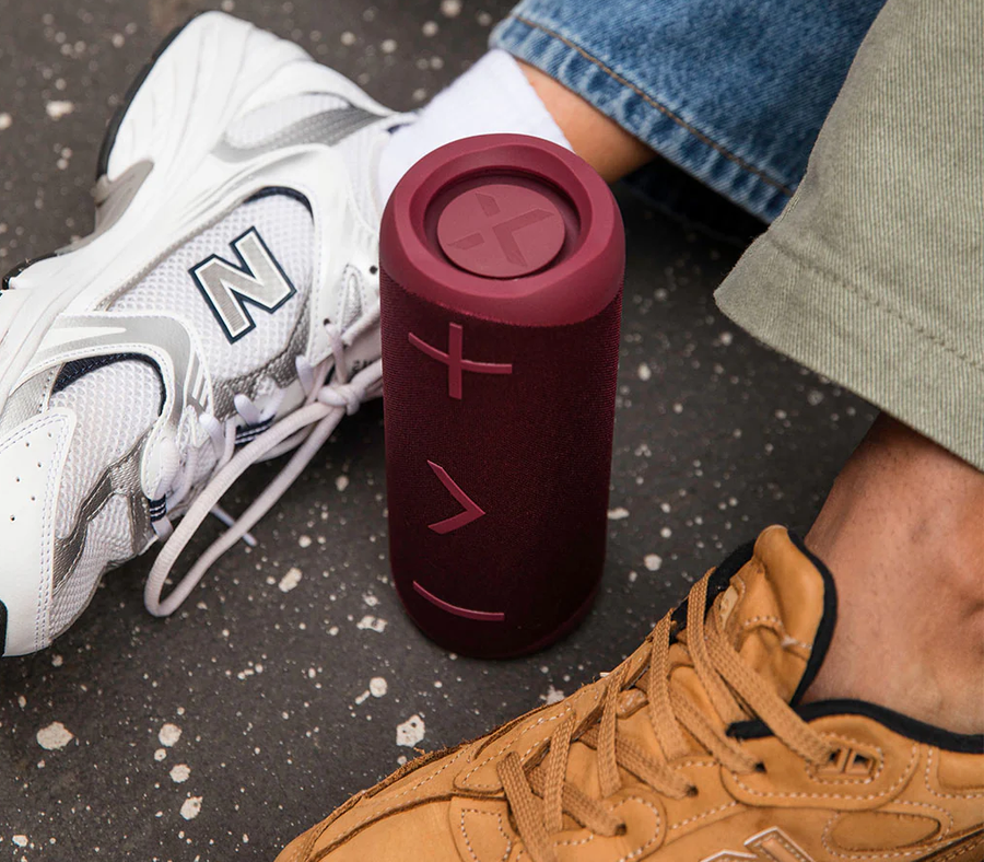BlueAnt X2i  20W Wireless Portable Bluetooth Speaker - Crimson Red
