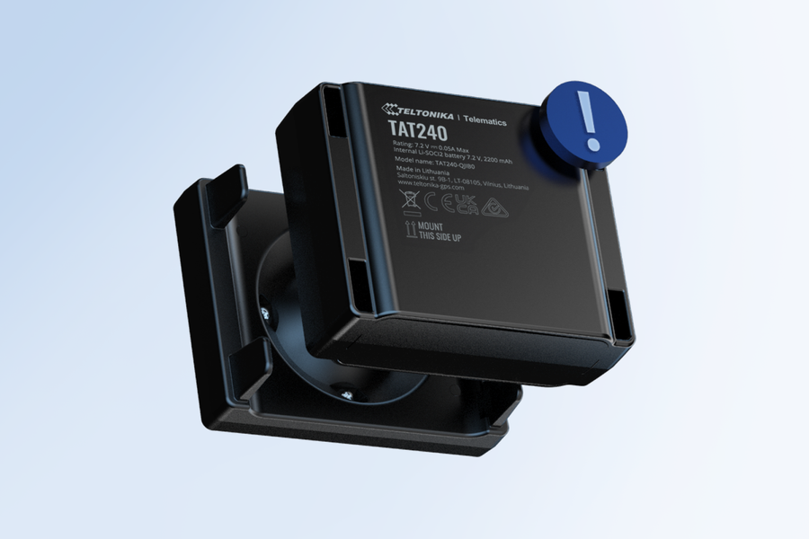 TAT240 - Teltonika TAT240 Tamper-proof Asset tracker with 4G LTE Cat 1 Connectivity