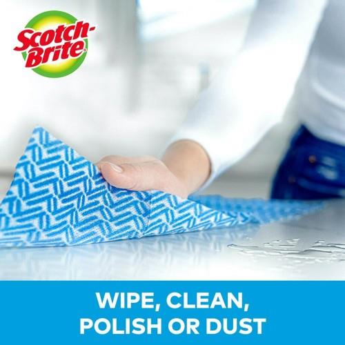 7100089794 - Scotch-Brite Reusable Wipes, Pack of 5