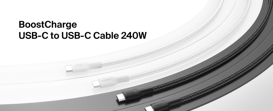 Belkin CAB025FQ3MBK - BoostCharge Pro USB-C TO USB-C 240W 2.0