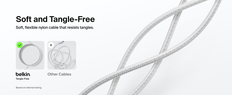 Belkin CAB025FQ1MWH - BoostCharge Pro USB-C auf USB-C 240W 2.0