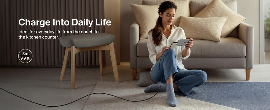 Belkin CAB025FQ3MBK - BoostCharge Pro USB-C TO USB-C 240W 2.0