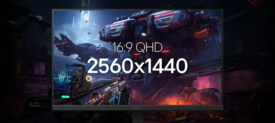 LG UltraGear 27G640A-B 27" QHD 300Hz Gaming Monitor