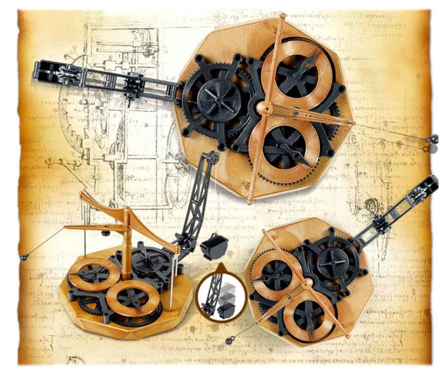 Academy 9-18157 - ACADEMY EDUCATIONAL - DAVINCI FLYING PENDULUM CLOC