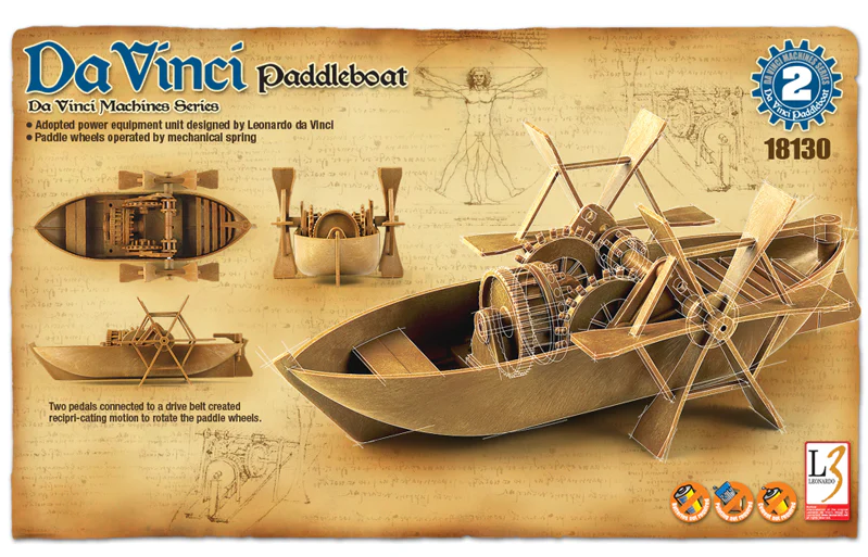 Academy 9-18130 - ACADEMY EDUCATIONAL - DAVINCI BOAT