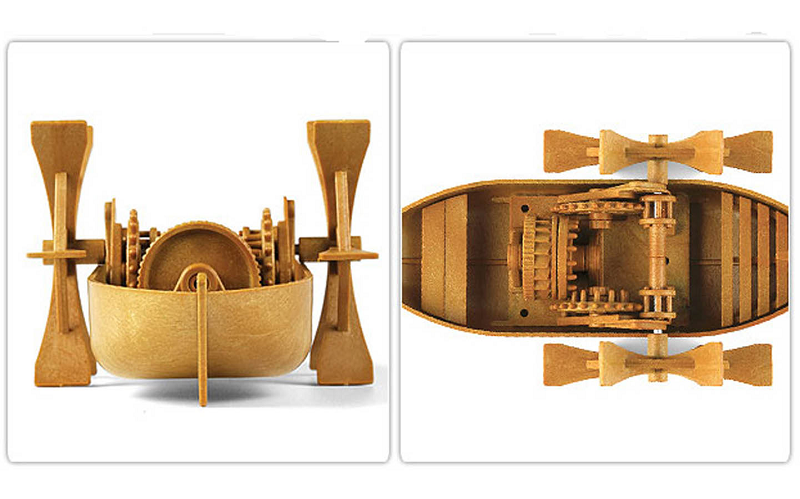 Academy 9-18130 - ACADEMY EDUCATIONAL - DAVINCI BOAT