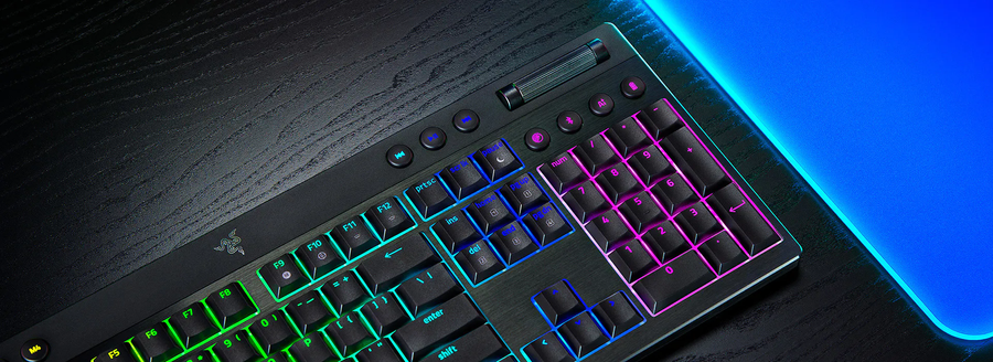 RZ03-05270100-R3M1 - RAZER BLACKWIDOW V4 LOW-PROFILE HYPERSPEED - WIRELESS LOW-PROFILE MECHANICAL GAMING KEYBOARD (GREEN CLICKY SWITCH) - US LAYOUT - FRML