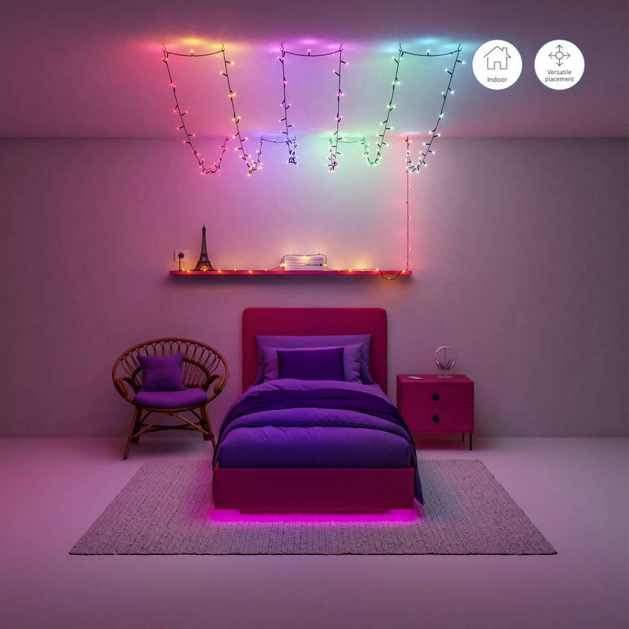 Philips WIZ132219 - WiZ Wi-Fi LED Christmas Fairy Light