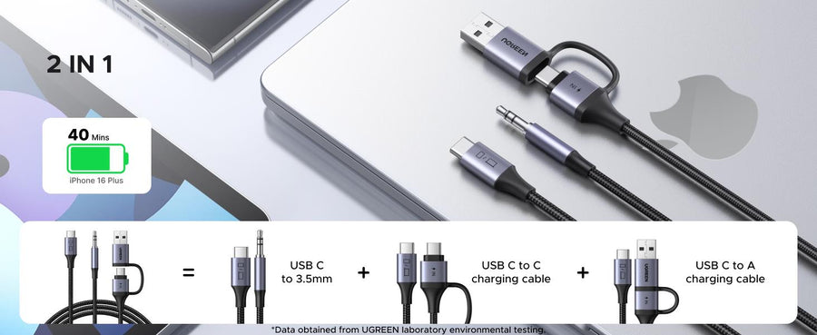 UG-45009 - UGREEN 2-in-1 Audio Adapter
