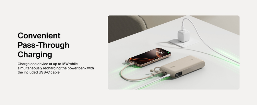Belkin BPB028FQSD - BoostCharge Power Bank 20K mit Display