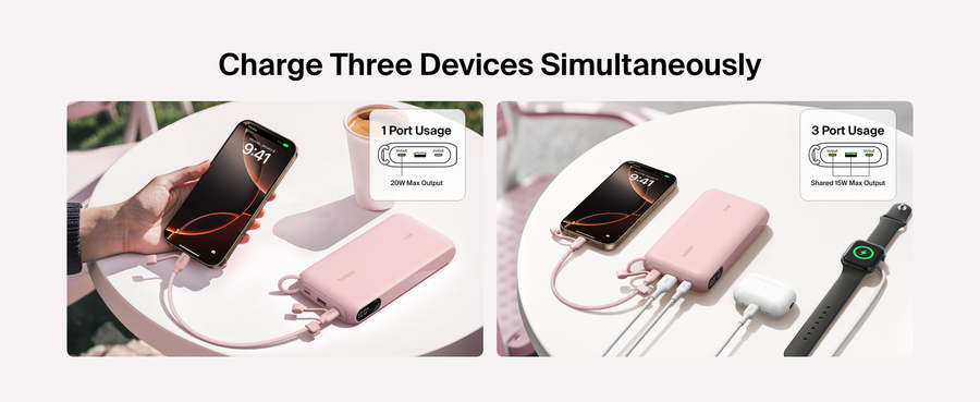 Belkin BPB028FQPK - BoostCharge Power Bank 20K with Display